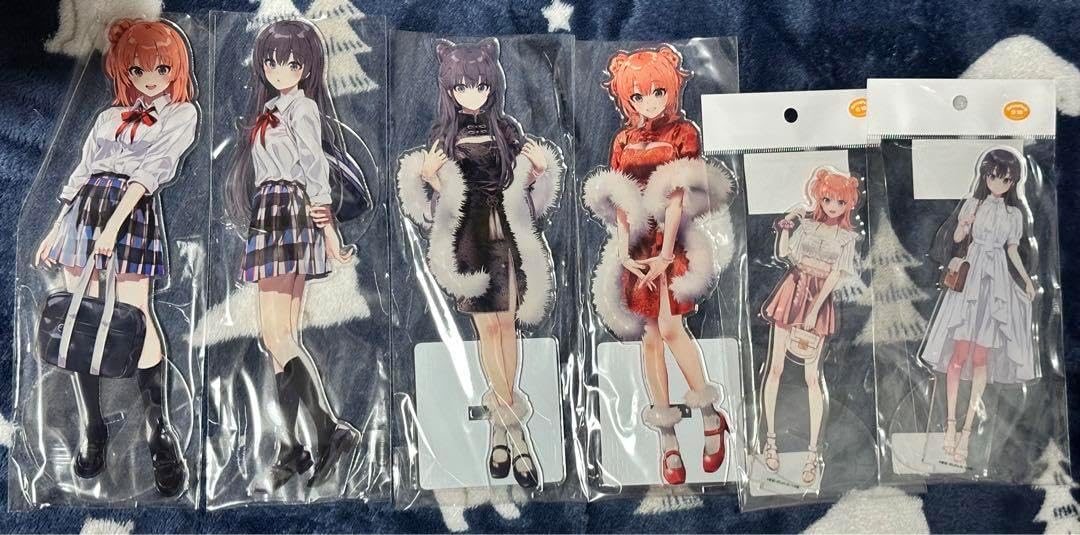 新品 c102 c103 ぽんかん⑧ アクリルスタンド セット 俺ガイル 俺