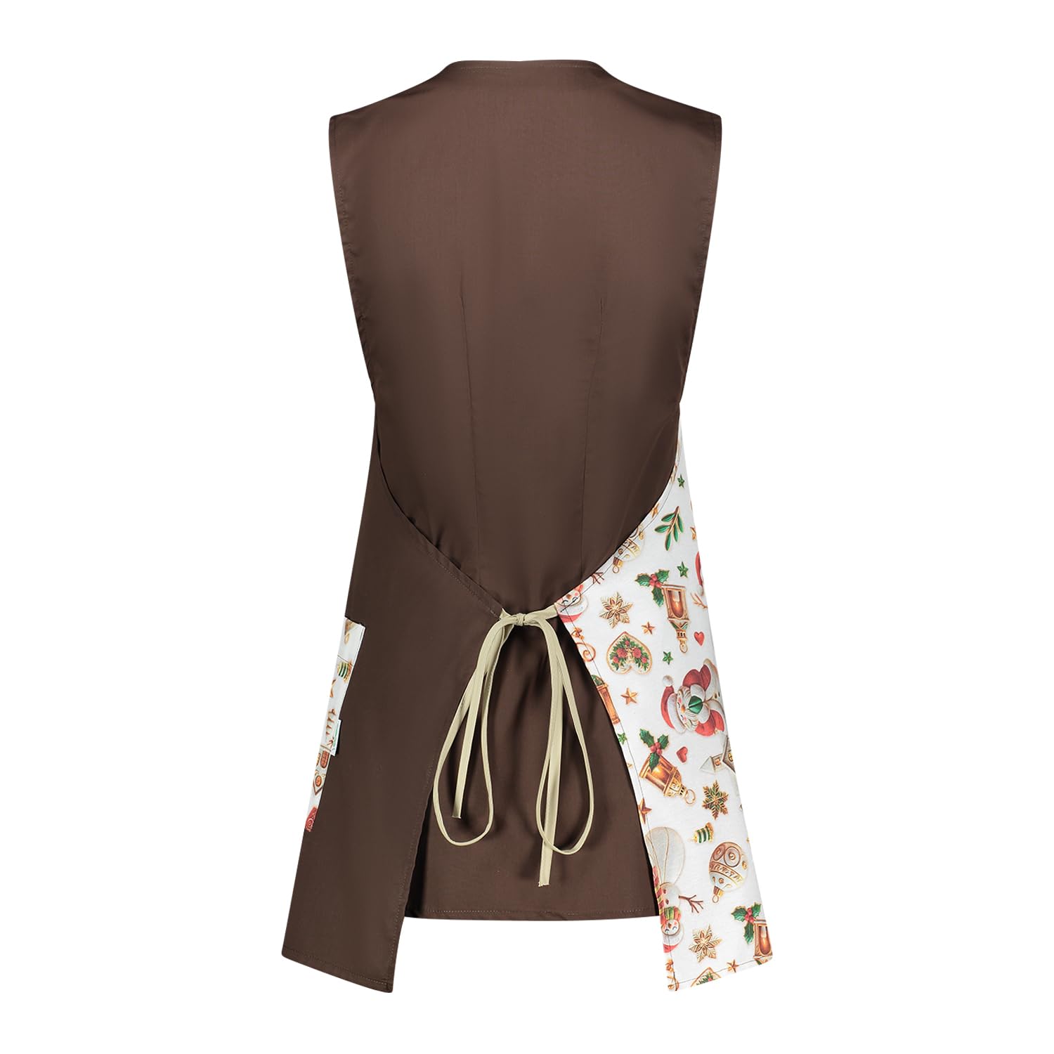 Siry Work Delantal para mujer, art. Frisa, 35 % algodón y 65 % poliéster, talla única, fabricado en Italia, ideal para maestra, alimentos, peluquería, esteticista, empresa de limpieza