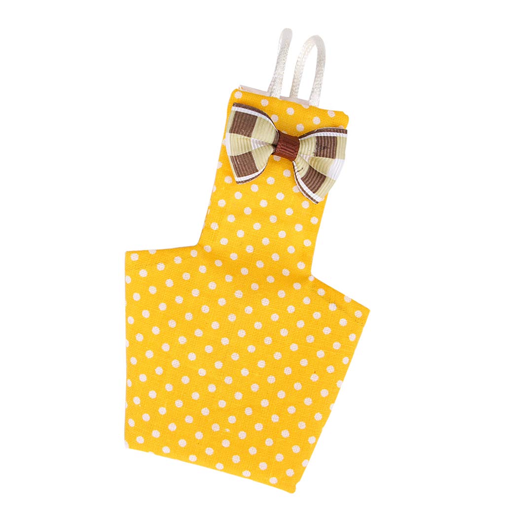 de de Pájaro Pañal de Moda Adecuado para Agapornis Tres, Amarillo