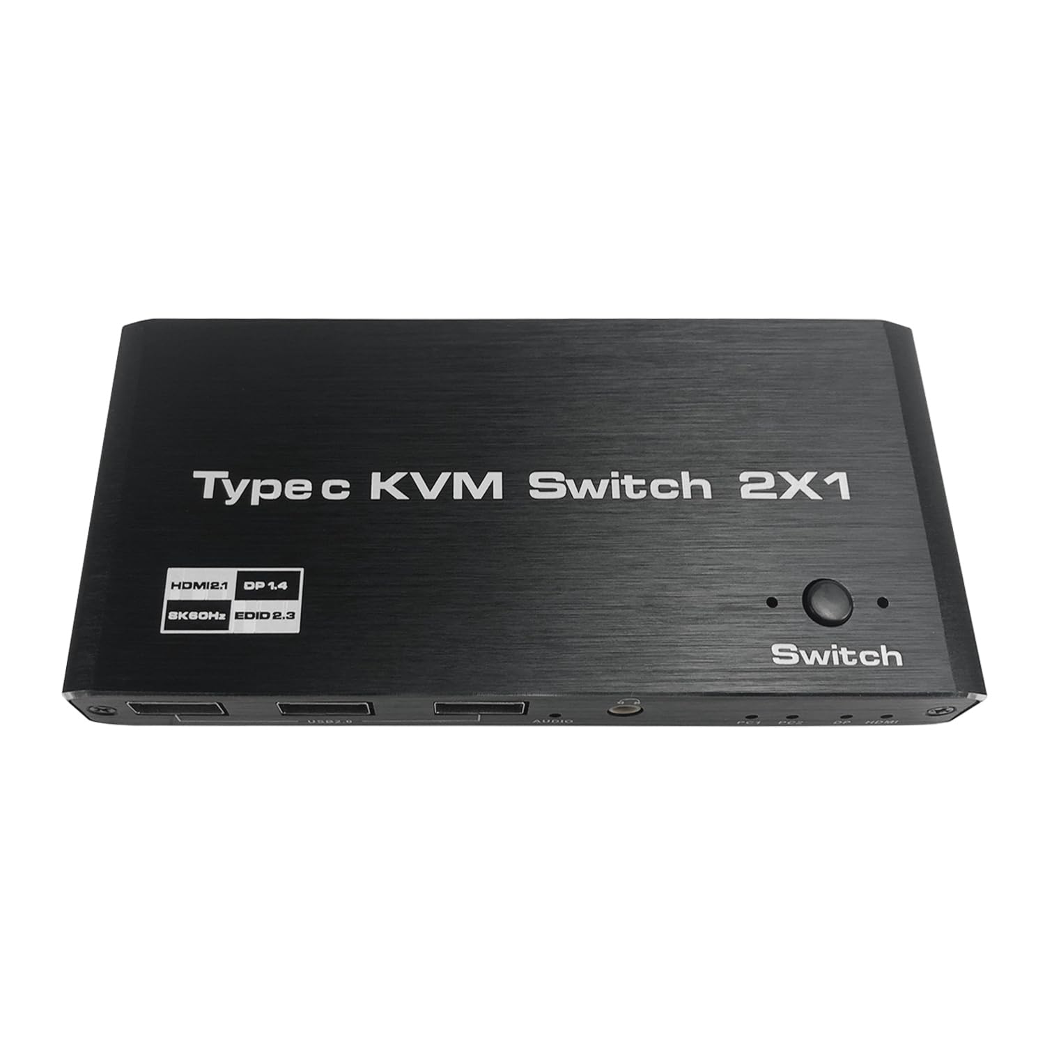 Commutateur KVM USB-C 2 en 1 sortie 8K à 60 Hz 4K à 120 Hz, pour Windows 11/10/8/7/Vista/XP, Mac OS X 10.9, compatible avec Thunderbolt 3 et Thunderbolt 4