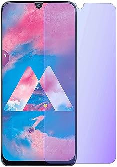 NISHTECH 2.5D Anti Blue (Eye Protect) tempered glass for Samsung Galaxy F41, M31, M30s, M30, A50, A50s, A30, A20, M10s With Full Screen Coverage (except edges) and easy installation kit