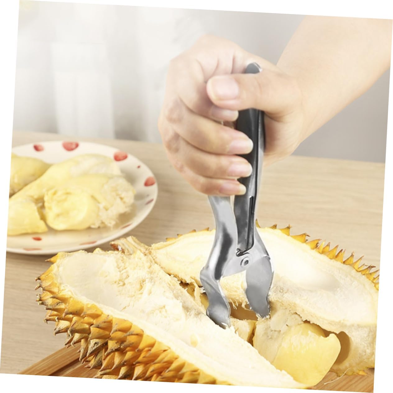 Toddmomy 3pcs Opener Tool Stainless Steel Manual Fruit Separator for Easy Opening and Serving of for Home Use and Picnics Compact Design for Effortless Enjoyment