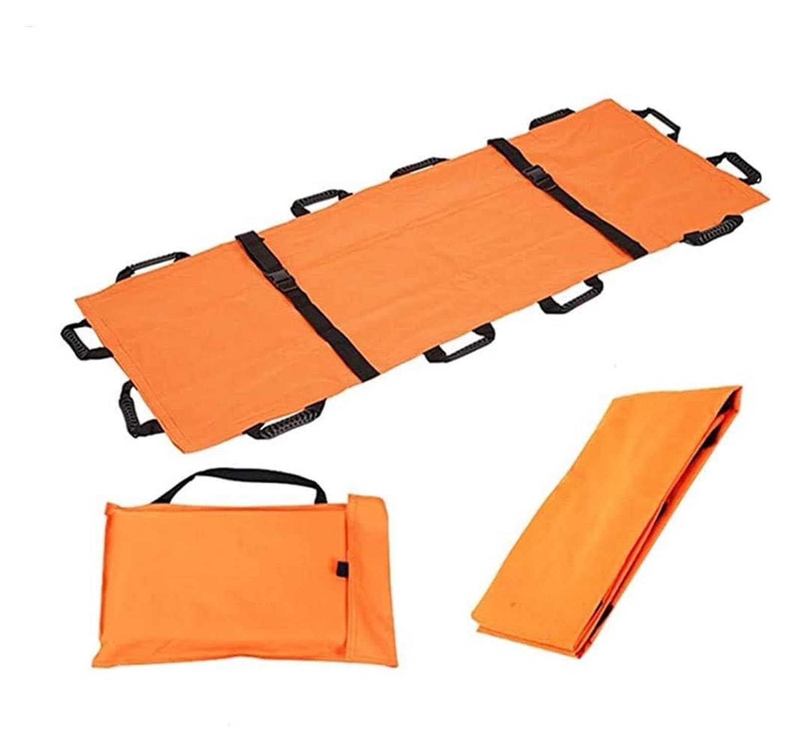 SWENEEN Folding Stretcher,Folding Soft Stretcher With 8 Handles For Hospital,Clinic,Home,Sports Venues,Ambulance,