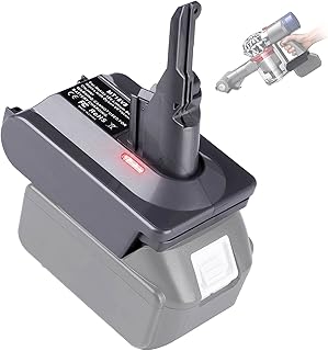 TEPULAS For Dyson V7 Battery Replacement Adapter for Makita 18V Lithium Battery Compatible with Dyson V7 Motorhead Animal Trigger HEPA Absolute Handheld Vacuum Cleaners, for Makita BL1830 BL1840