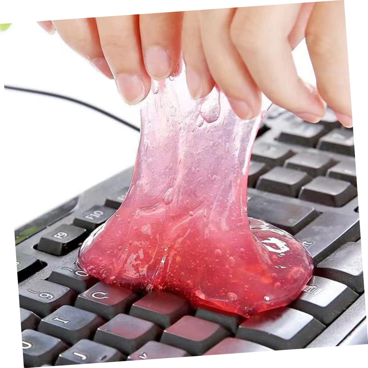 Generic キーボードクリーニングジェル 20個セット &ndash; 強力粘着で電子機器や車の通気口のほこりを簡単除去