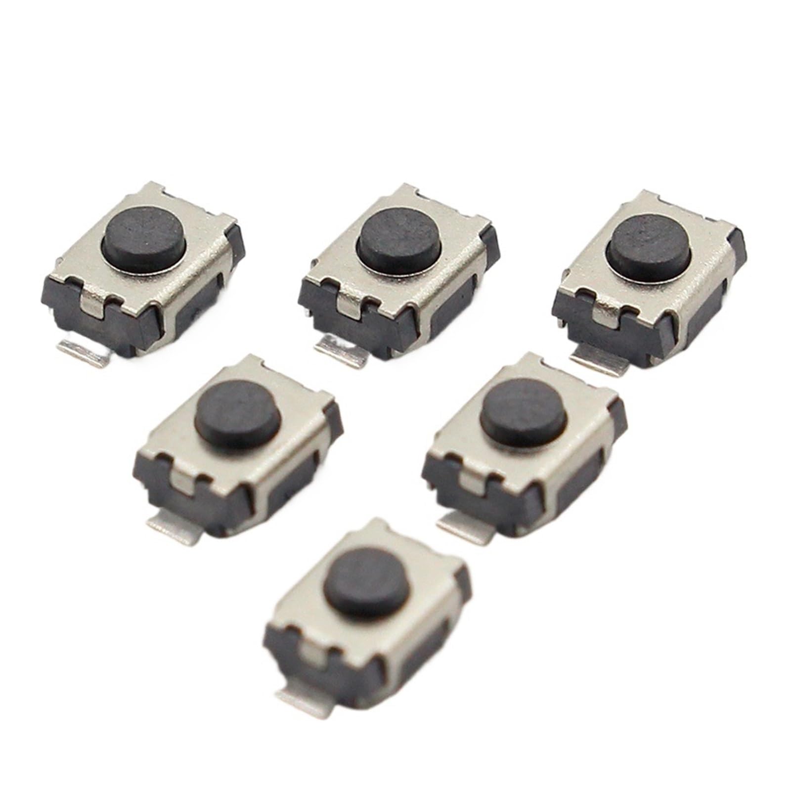 DSZUJTYROP 50PCS SMD 2Pin 3X4MM Tactile Tact Push Button Switch Momentary