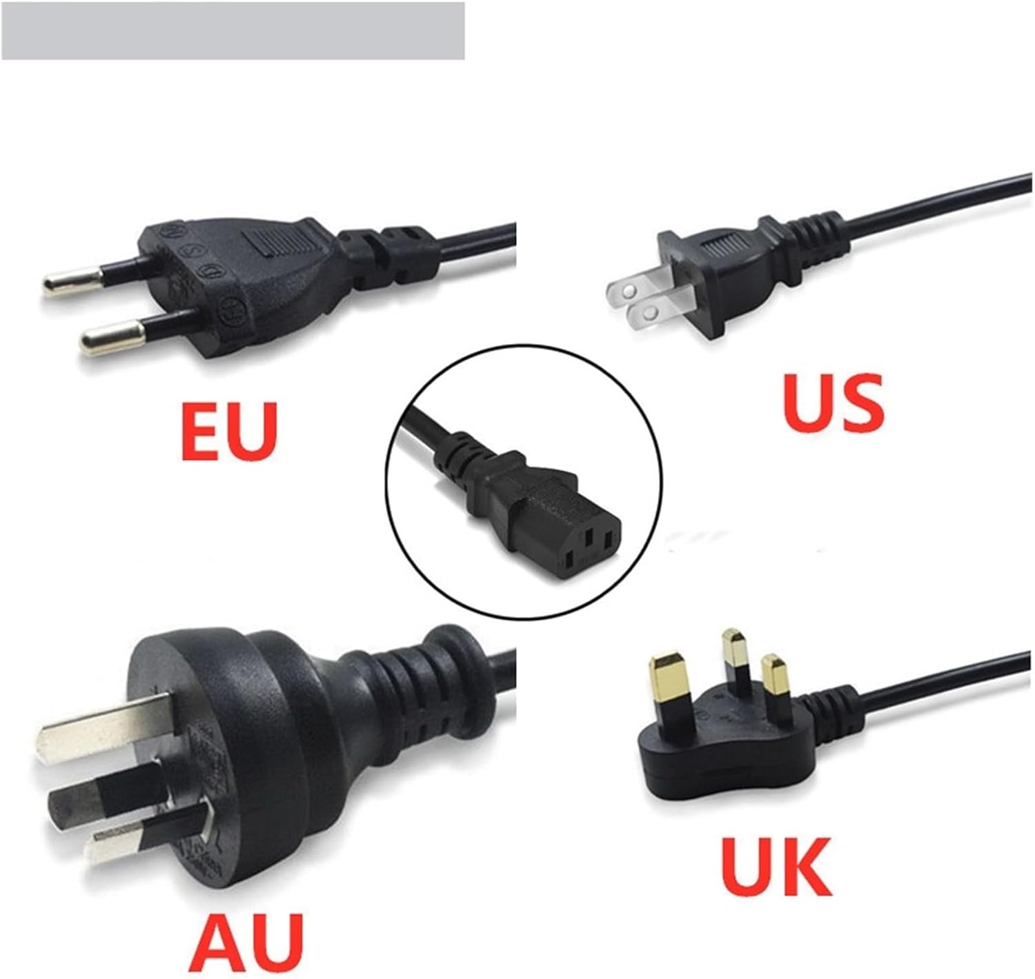 AC 100-240V DC 15V 6A Adapter Switching Power Supply(15V 6A UK Plug)