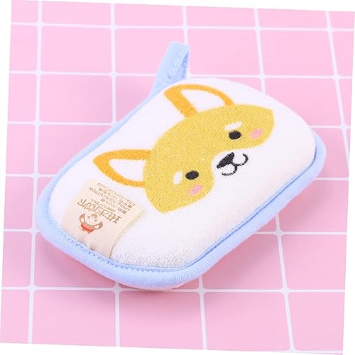 Miniatura 6 de Amosfun 12 piezas de toallas de baño para bebé, esponjas para el cuerpo para limpiar guantes de baño, guantes de baño para bebé, material de toalla,