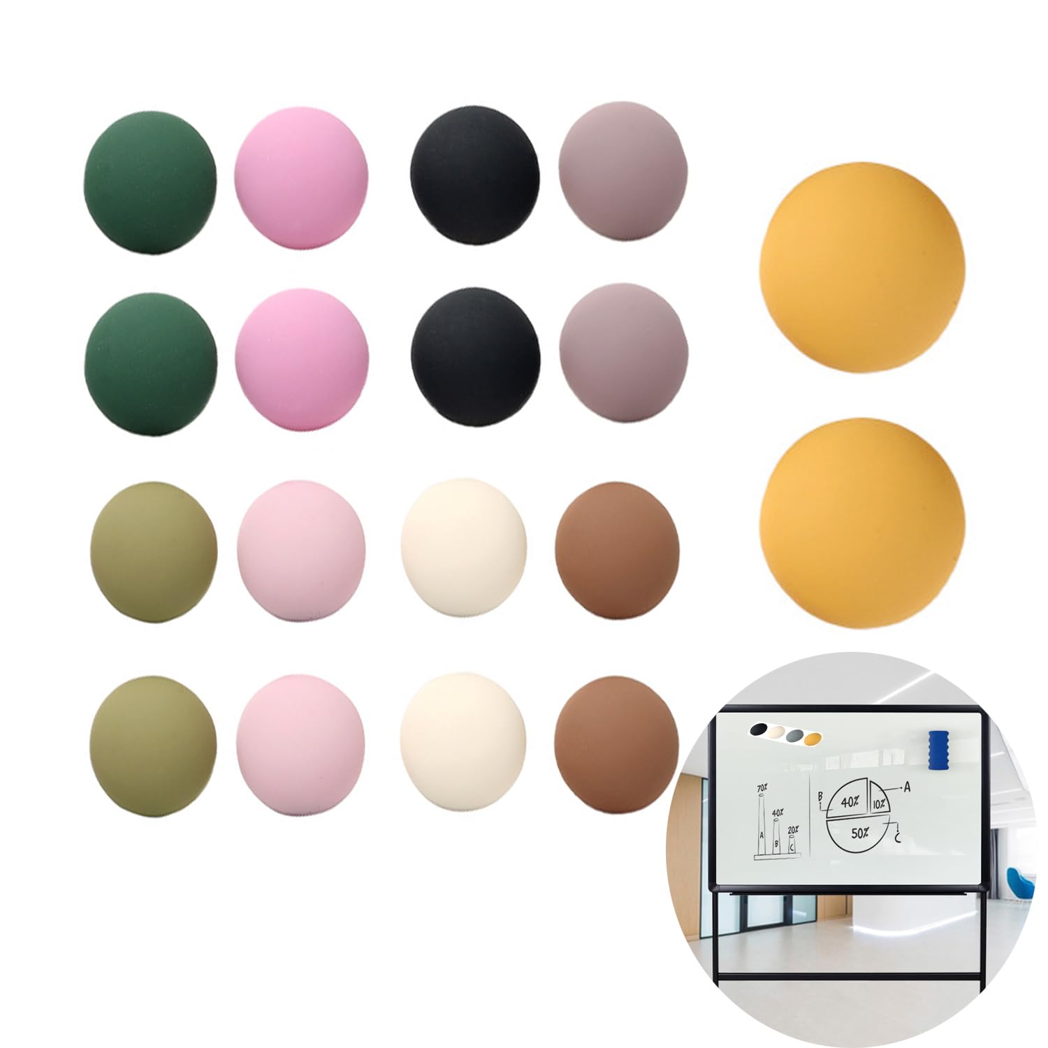 18pcs Strong Fridge Magnet