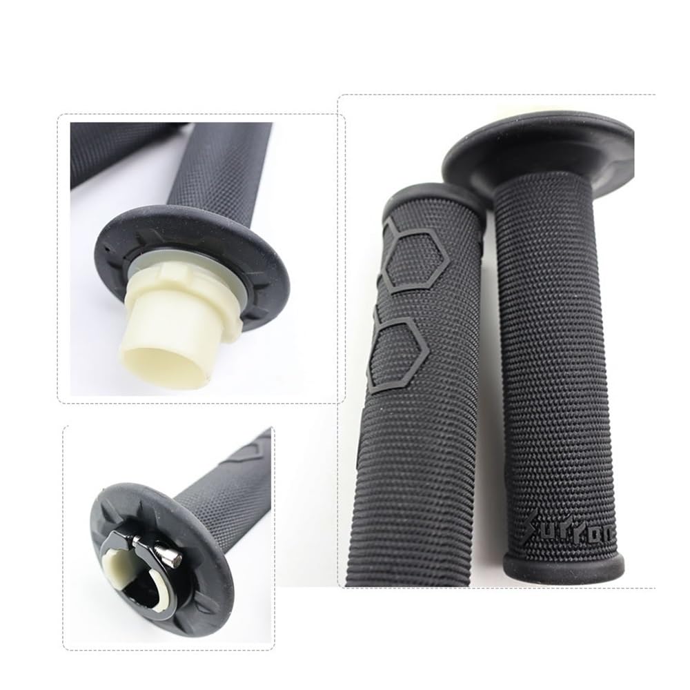 Manubrio Pit Dirt Bike Acceleratore Manubrio Impugnatura In Gomma Per La Maggior Parte Degli Accessori Per Scooter Elettrici Per Moto Manopole manubrio