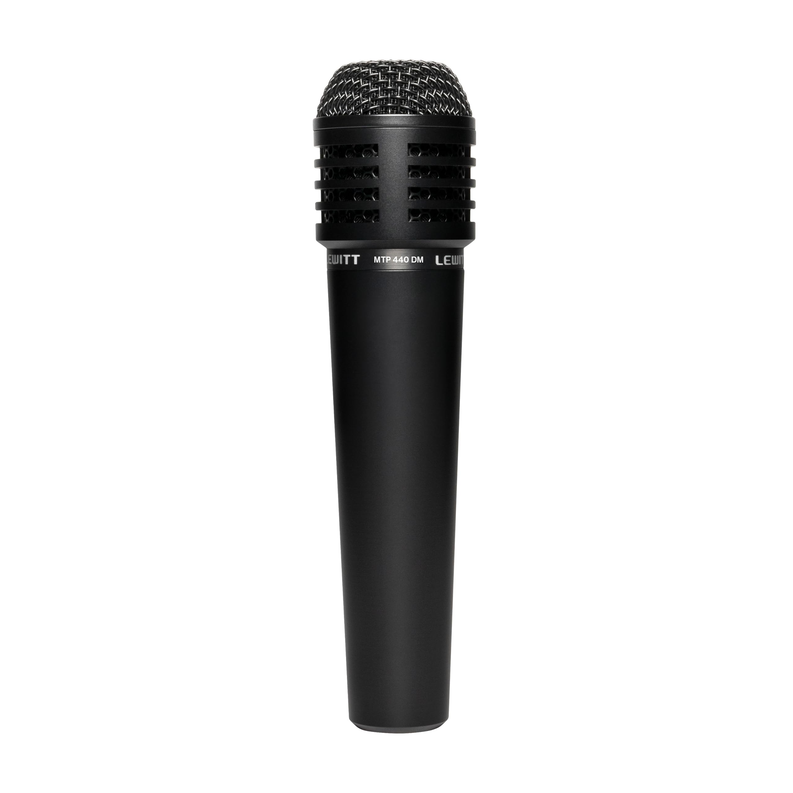 LEWITT MTP 440 DM - Dynamisches Instrumentenmikrofon für Live und Studio | Ideal für Snare, Bläser und Gitarrenverstärker - lebendiger, druckvoller Klang, inkl. Mikrofonklemme und Tasche