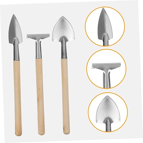 Miniatura 8 de Herramienta de jardinería 9 piezas, rastrillo de pala, herramientas de plantación para tareas de jardín, equipo de horticultura compacto y versátil