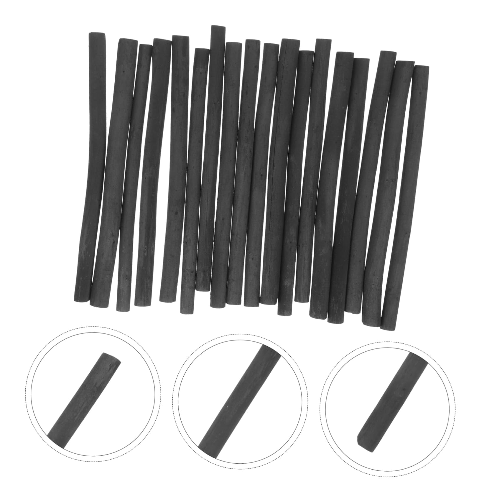 VILLCASE 60piezas Palos De Comprimido Para Artistas Lápices De Dibujo Para Sombreado y Bocetos Para Estudiantes y Adultos