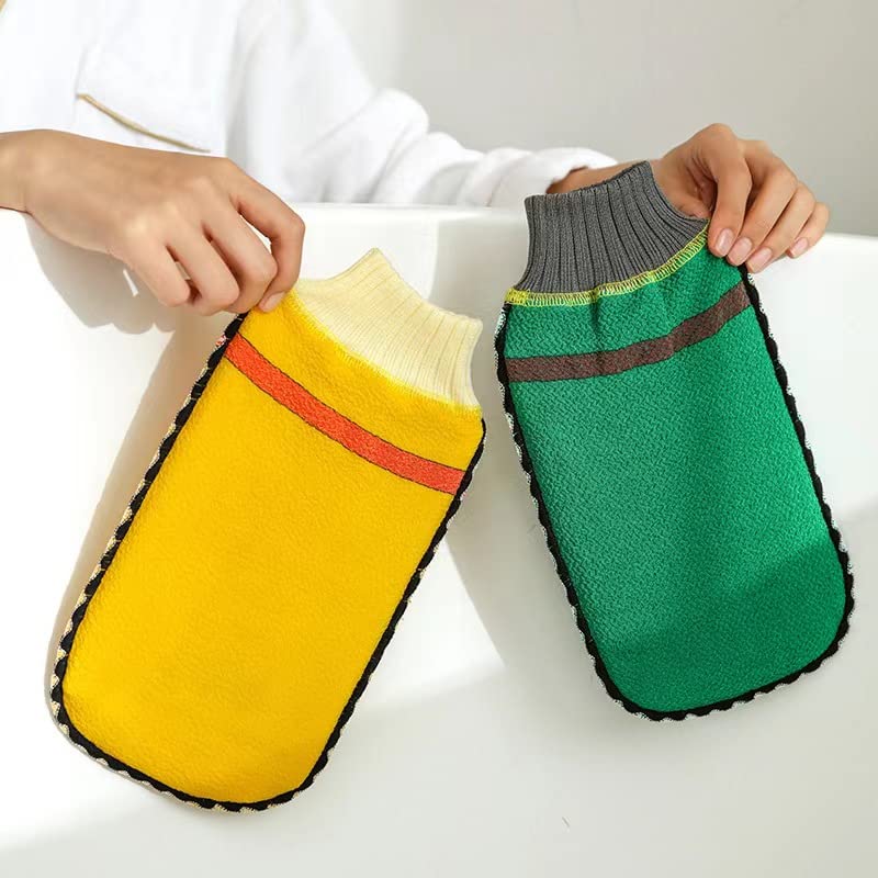 Miniatura 3 de Potente guante exfoliante para el cuerpo, guante de limpieza de la piel, guante exfoliante corporal para hombres y mujeres, limpiador corporal,