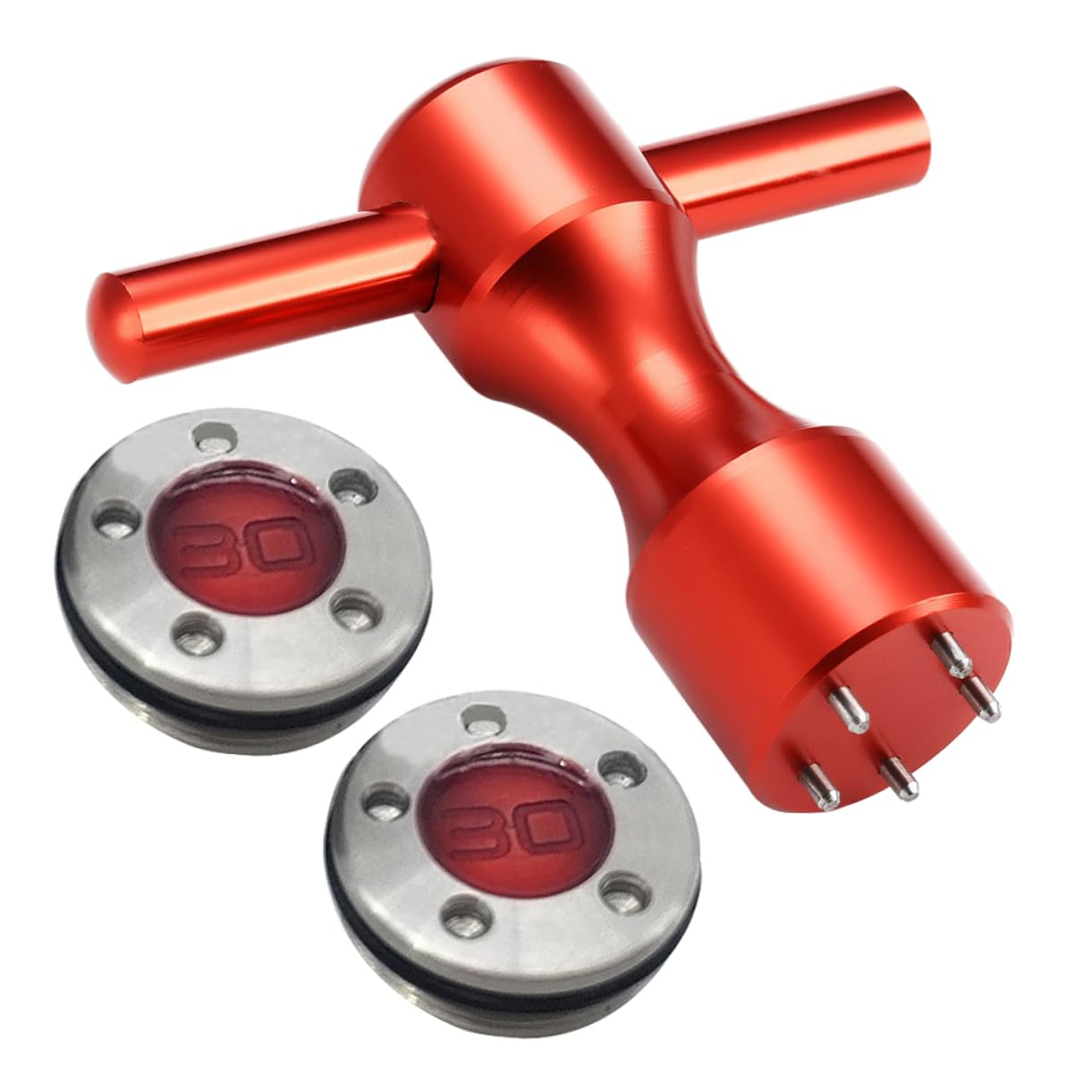 BESPORTBLE Putter Wrench Set 30g Weights Ratchet Spanner Wrench for Kombi Putters