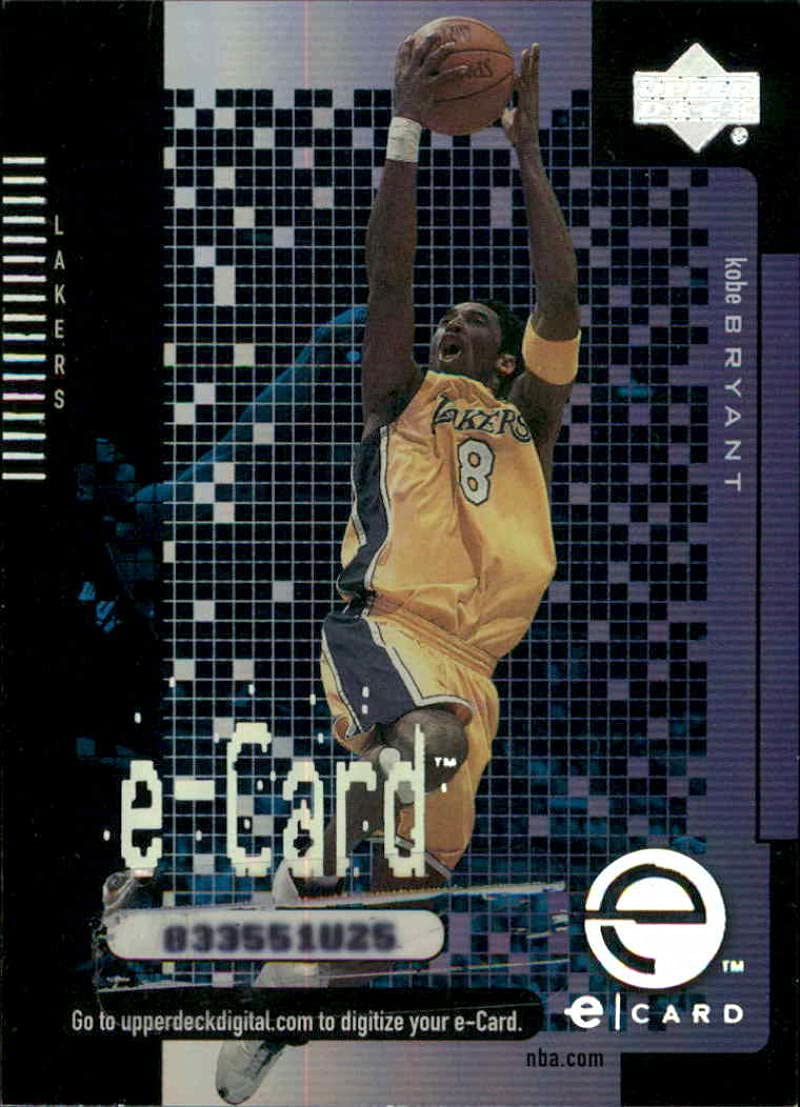 Amazon.com: Basketball NBA 2000-01 Upper Deck e-Card 1#EC1 Kobe