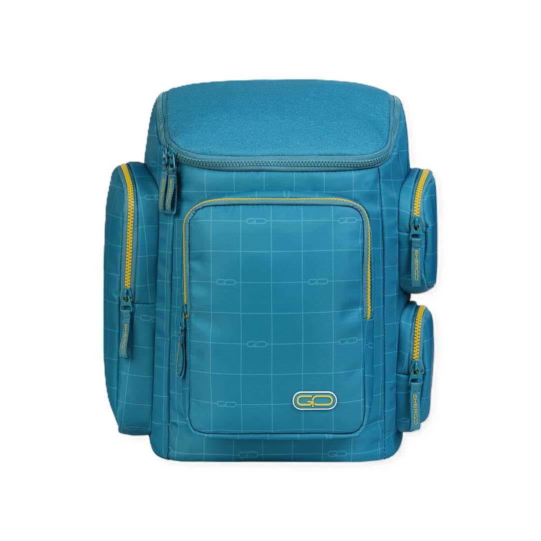 Junior Ergo 03 Ergonomic School Bag for Kids, Age 7-10 | Posture & Spine Support, Lightweight, Cushioned Back Panel | 20L Daily School Backpack (Teal)-image-30