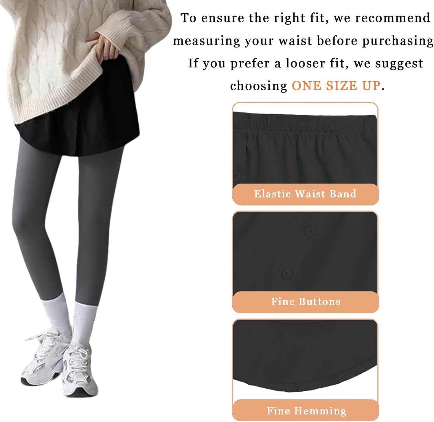 2PCS Shirt Extenders Mini Undershirt Skirt Adjustable Layering Skirts Half Length Shirt Skirts for Women - Image 3