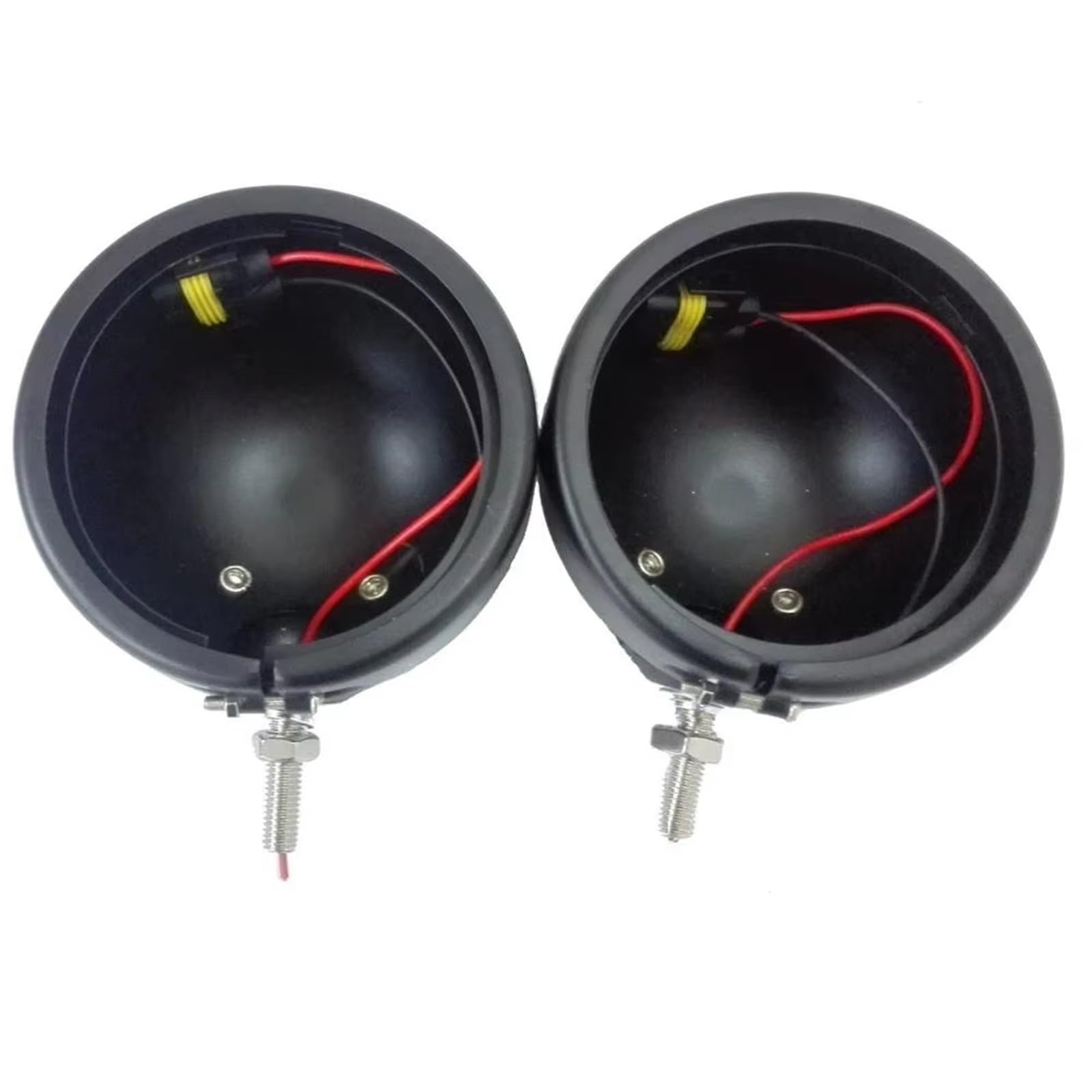 Moto Faro Fanale per Touring per Electra per Glide 4-1/2 "4.5 Pollici LED Ausiliario Spot Che Lampada della Luce con Alloggiamento Anello Staffa Montaggio