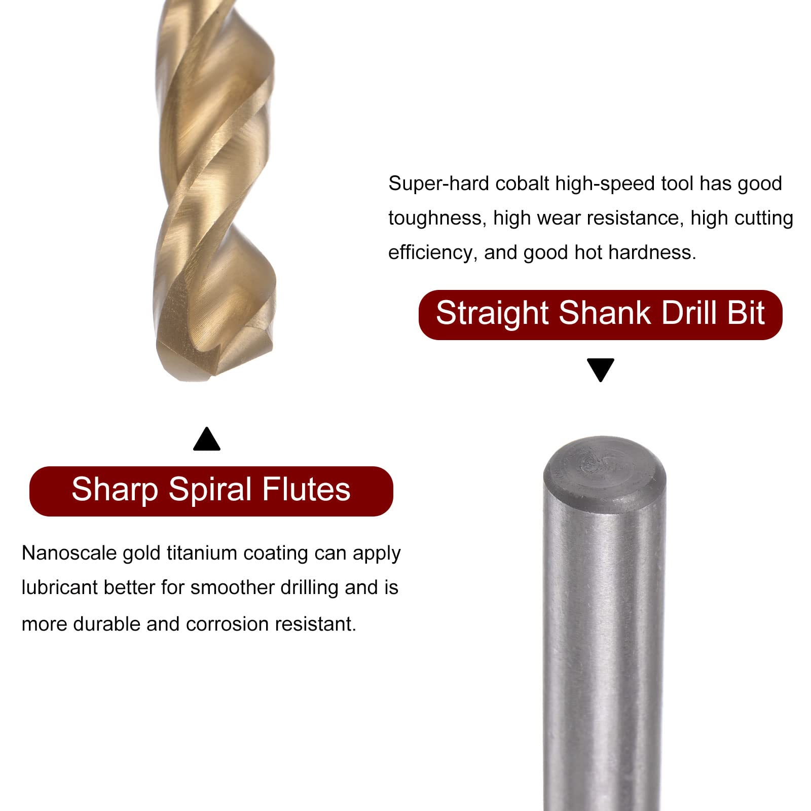 Twist Drill Toolstation Cobalt Drill Bits Metric Drill Bit Set 10 - Main Image