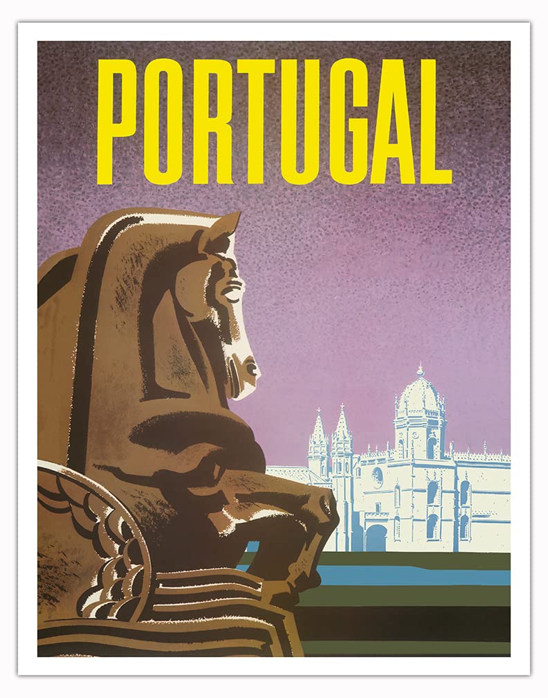 Affiche Portugal Voler TWA David Klein pour habiller un mur vide avec art rétro 28x36cm
