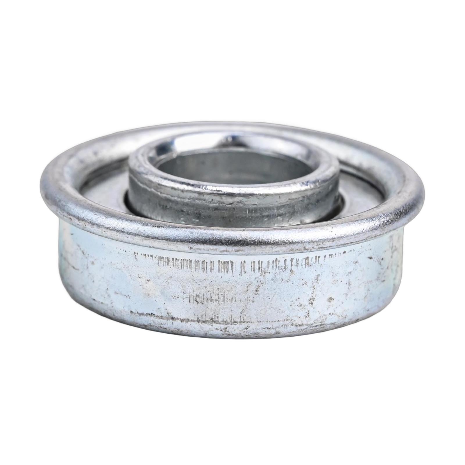 Lot de 4 roulements de roue en métal de 12,7 mm x 28,6 mm pour tondeuse à gazon, tracteur, rotation fluide et pièces de rechange résistantes à l'usure