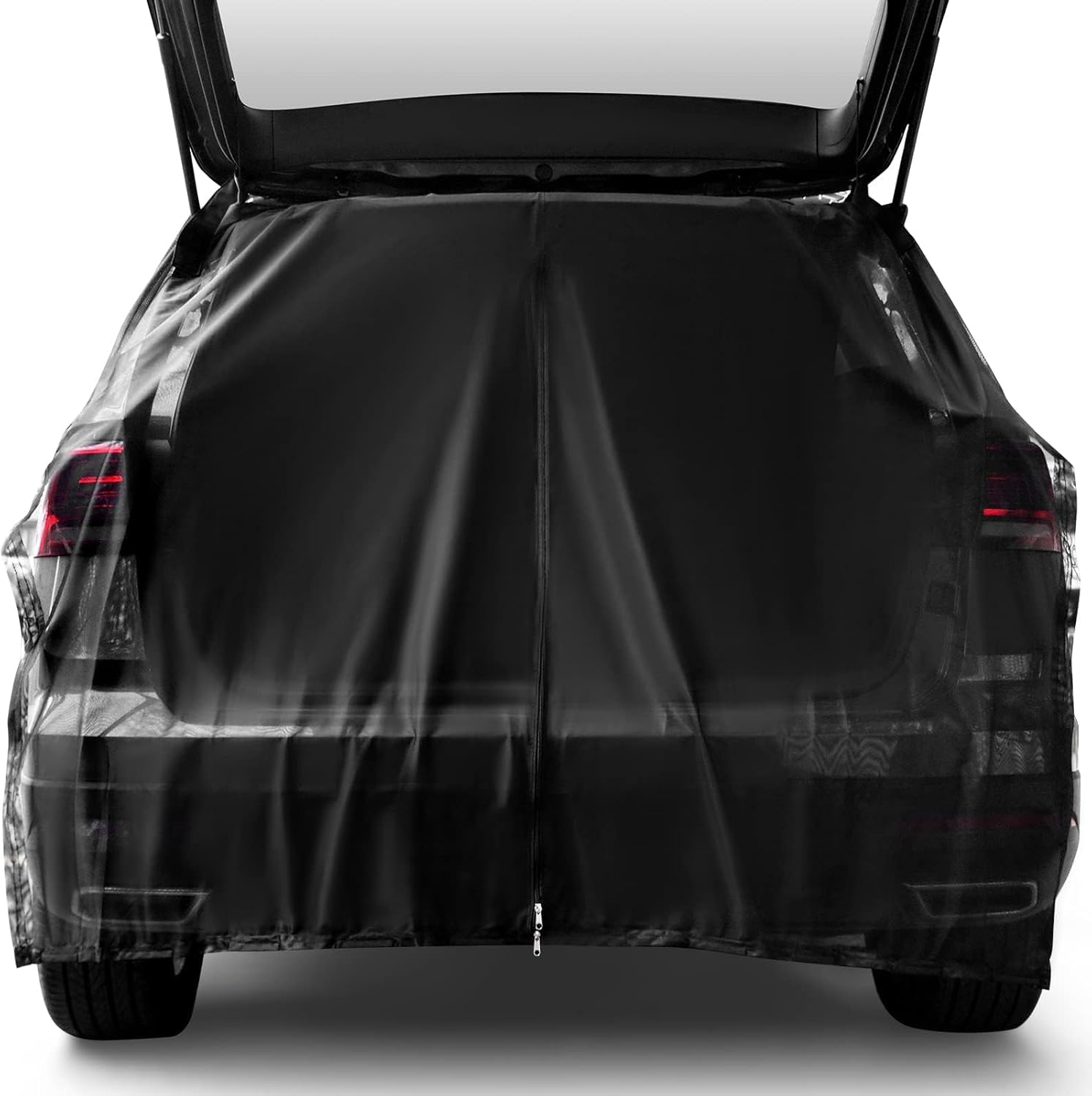 QIZUN Magnetic Tailgate Mosquito Net for Mercedes Benz EQV (W447) 06/2020-Heute, Sun Protection Car Tailgate Only Suitable, Car Tailgate Shade Rear Door Insect Fly Screen