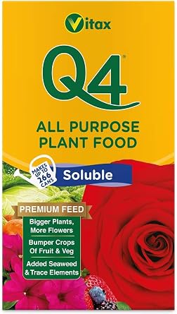 Plant Food, For Fruit, Vegetables, Flowers And Roses, Apply Throughout The Growing Season 1kg Soluble all Purpose Plant Food