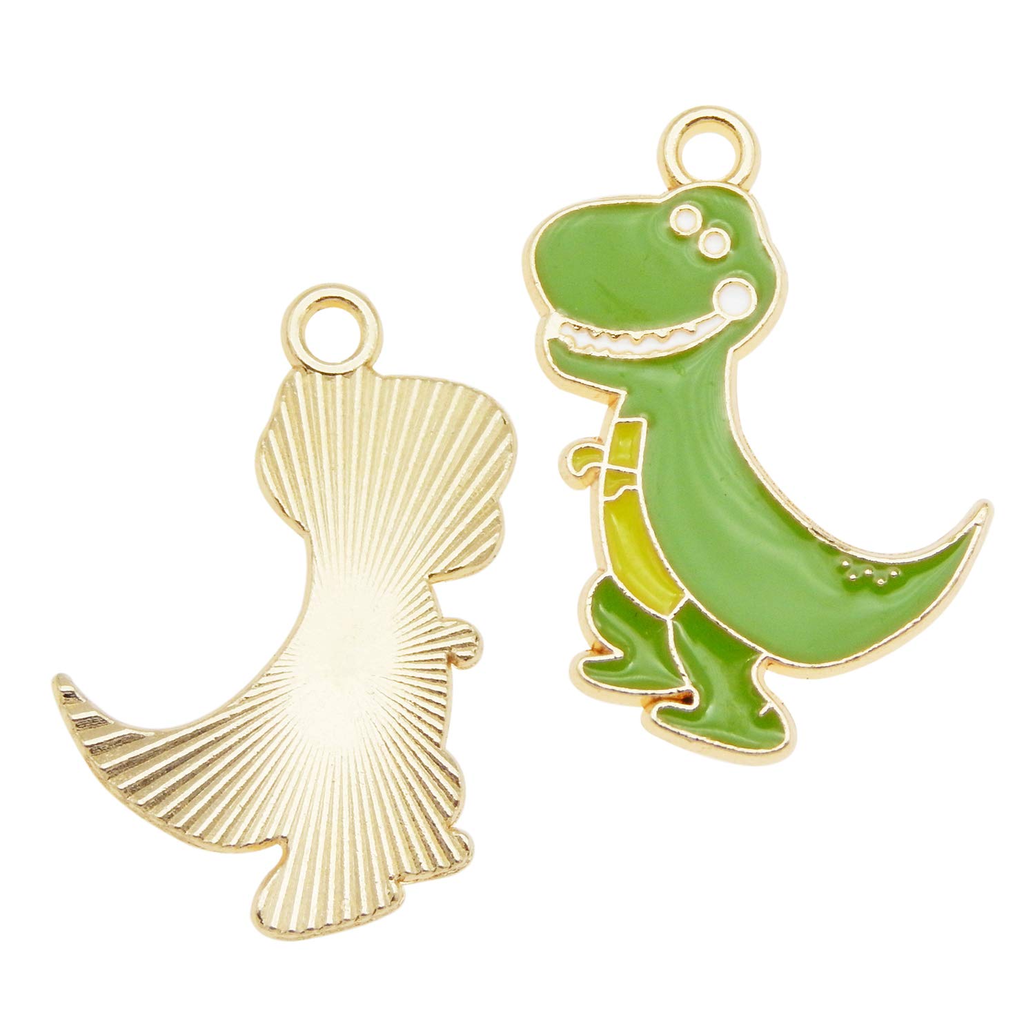 RAIDIN Emaille Legering Creatieve Leuke Dier Dinosaurus