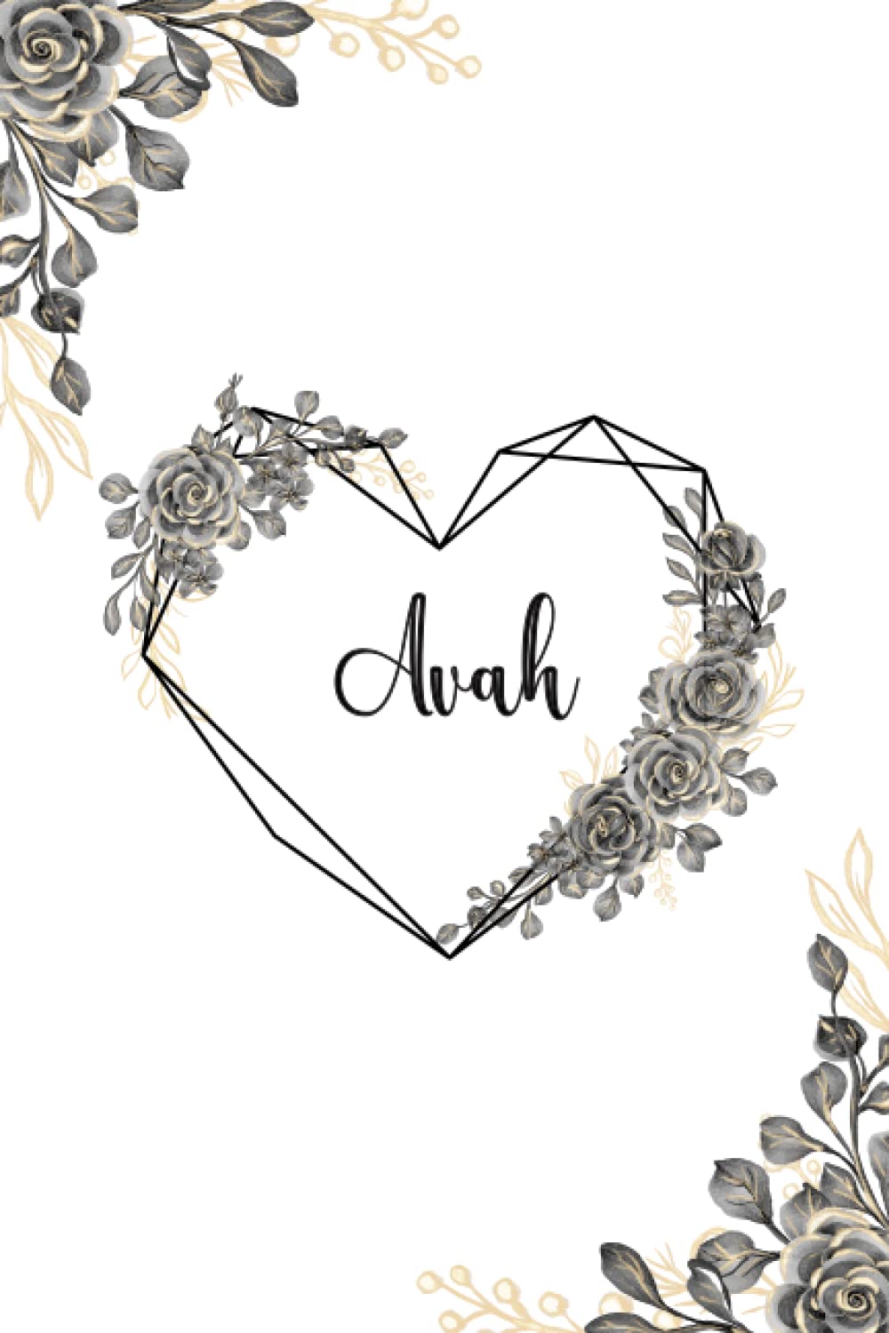 Avah: Funny Personalised Name Lined Notebook, Lined Name Journal Gift For Avah, Gift Journal for men and boys, Avah birthday, Birthday and Thank You funny Gift, for taking note (110 p ,6x9 inch)