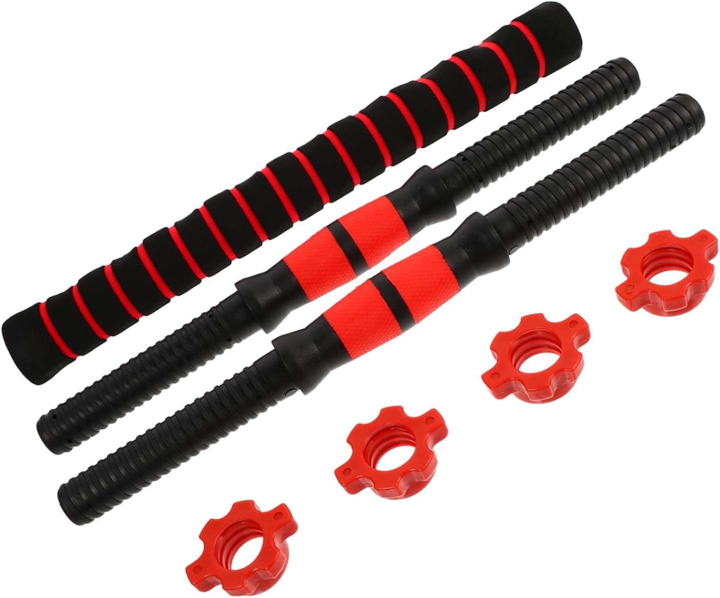 Yardwe 1set Professional Dumbbell Connecting Rod Barbell Connector Sturdy Barbell Replacement Rod