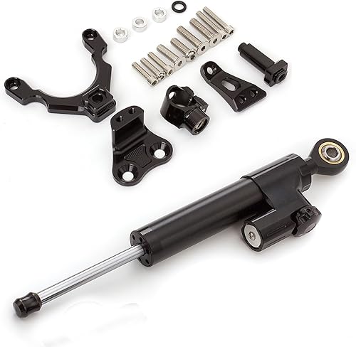 Miniatura 9 de Compatible con Z900 ZR900 2017 2018 2019 2020 CNC amortiguador de dirección de motocicleta estabilizador barra de control de amortiguador con
