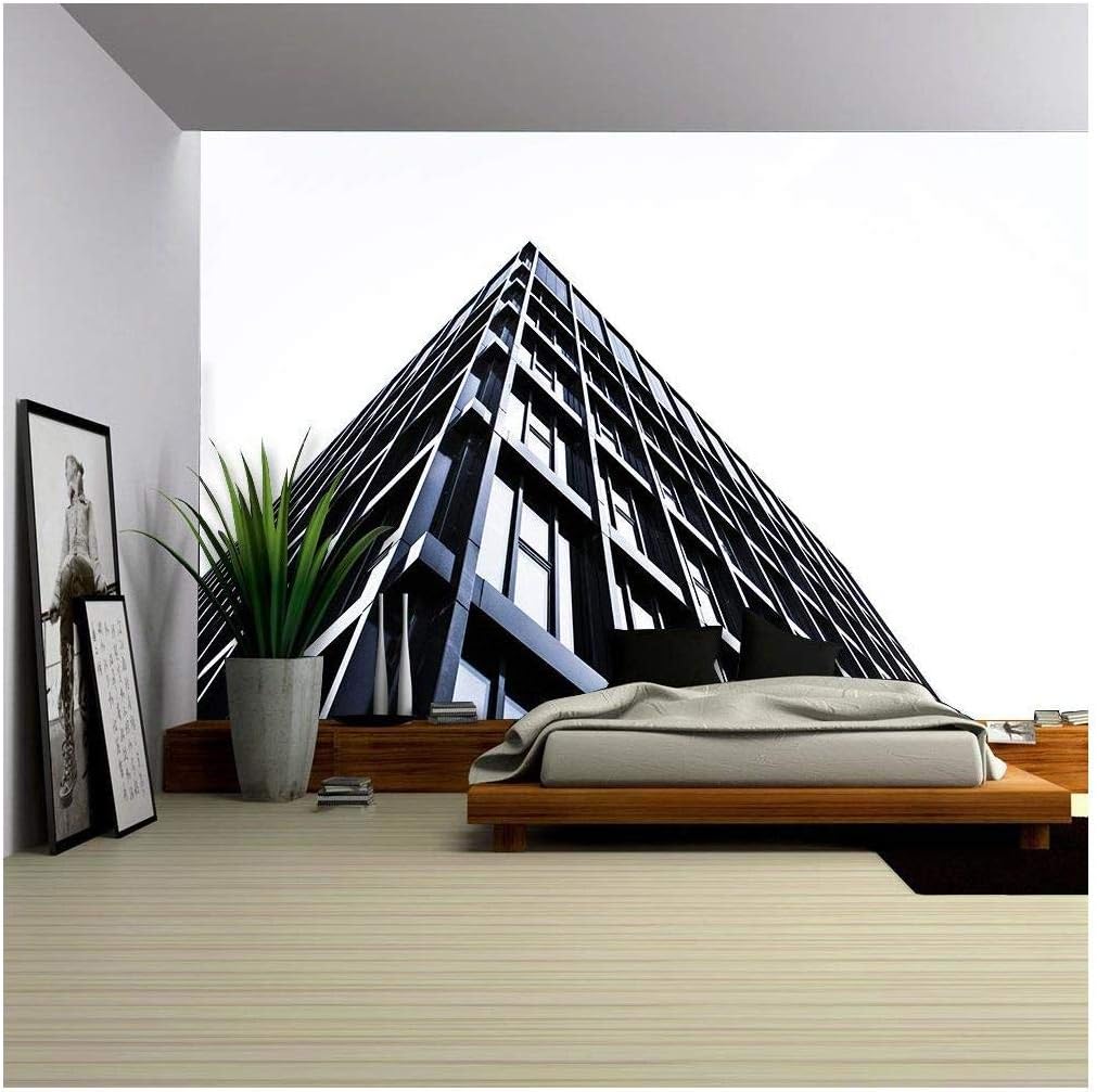 wall26 - Highway in Desert with Rocks - Removable Wall Mural | Self-Adhesive Large Wallpaper - 100x144 inches