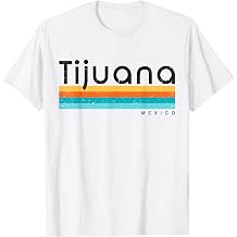 Vintage Retro Tijuana Mexico T-Shirt Design T-Shirt