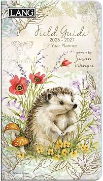 Lang, Field Guide 2 Year 2026 Pocket Planner, 3.63 X 6.5, Weekly Calendar with Stapled Binding