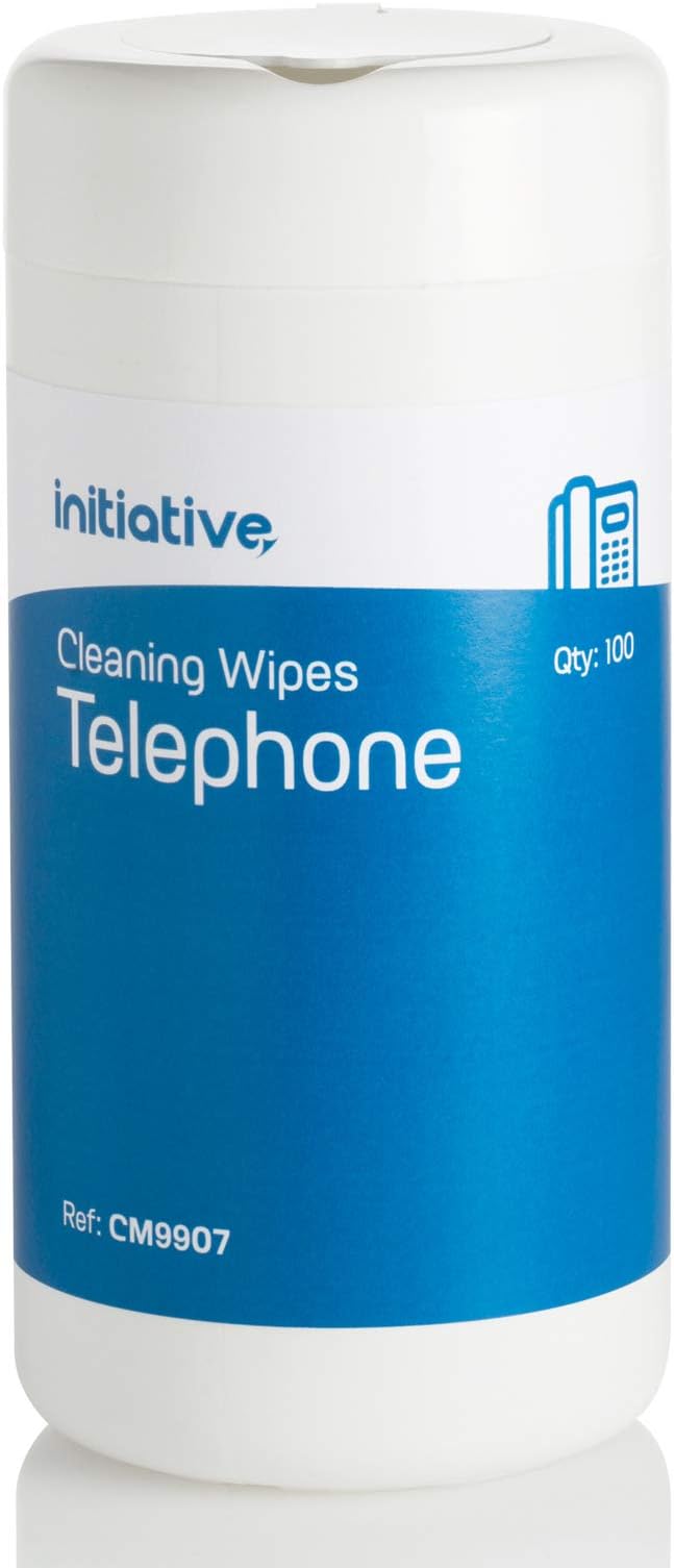 100 x Telephone Mobile Phone Headset Cleaning Wipes Non Alcoholic