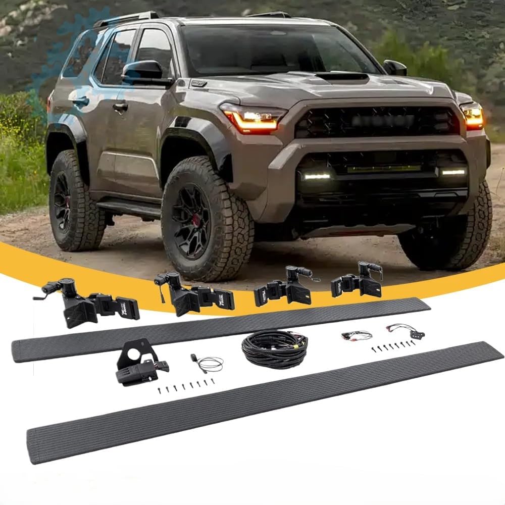 FTAPACCE Deployable Power Electric Running Board Side Step for Toyota 4Runner 2024-2026
