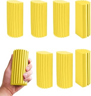 Damp Clean Duster Sponge, Dusting Sponge Reusable Damp Cleaning Sponge (8 PCS)