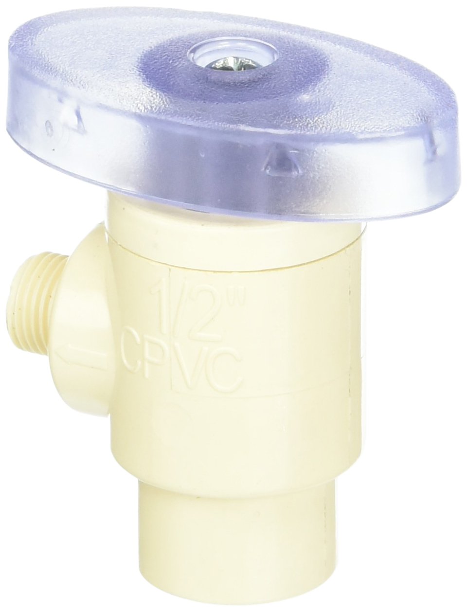 KING BROTHERS INDUSTRIES CAV-0500-14C Icemaker Valve, Cpvc 1/2 x 1/4" Compression