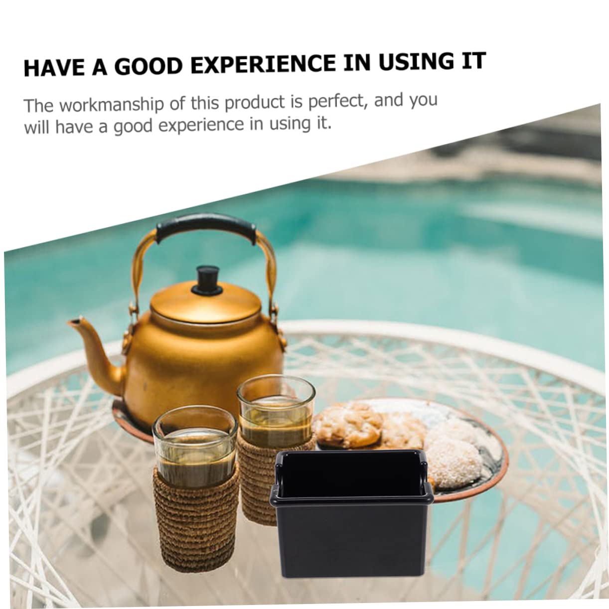 VOSAREA 4Pcs Multi Function Tea Bag Storage Box Transparent Sugar Holders for Office Home Coffee Bar Accessories Organizers for Tea Sugar and Snacks