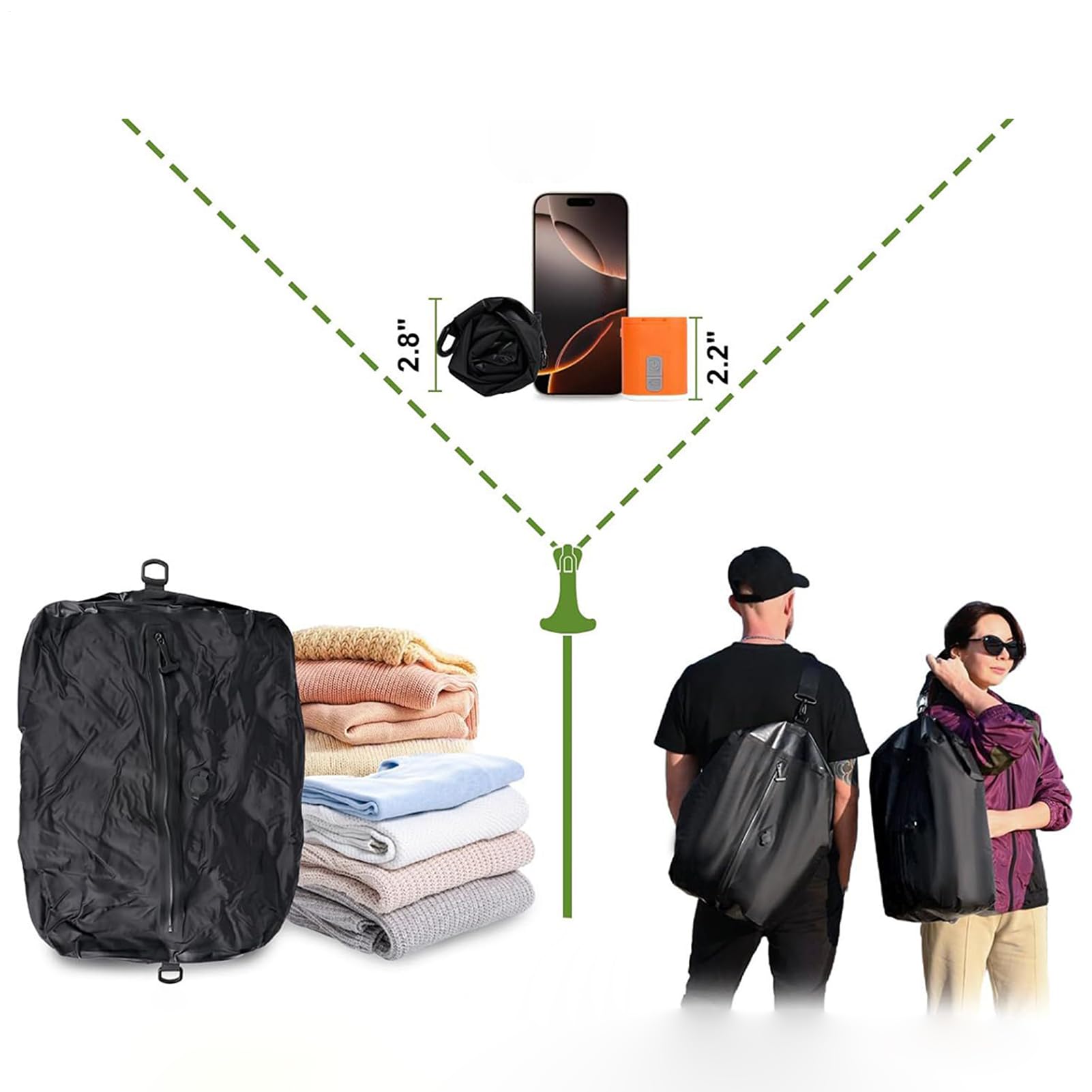 Sacchi Sottovuoto Da Viaggio Per Valigia Sacchetti Sottovuoto