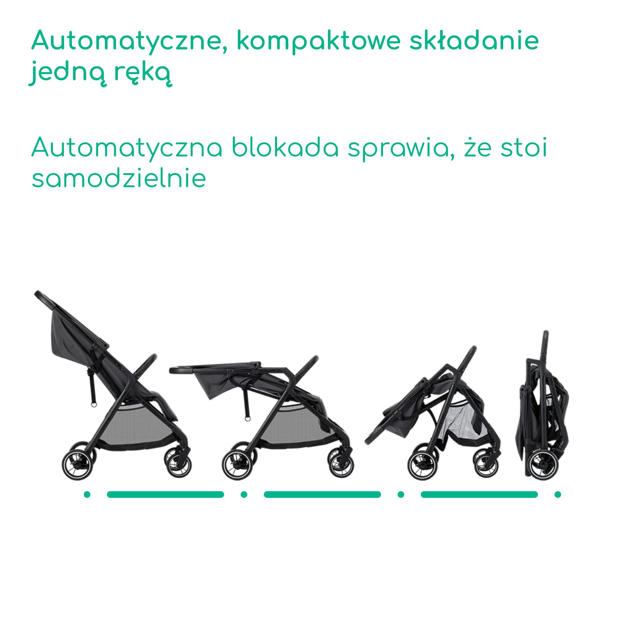 Bebeconfort Azur Duo, 2w1 z System podróżny, 0-3y (15kg), Mineral Graphite | Wózek 2w1 z Samochodowym, Lekki Wózek Kompaktowy, Odchylanie do Pozycji Leżącej, Automatyczne Składanie Jedną Ręką, Kosz