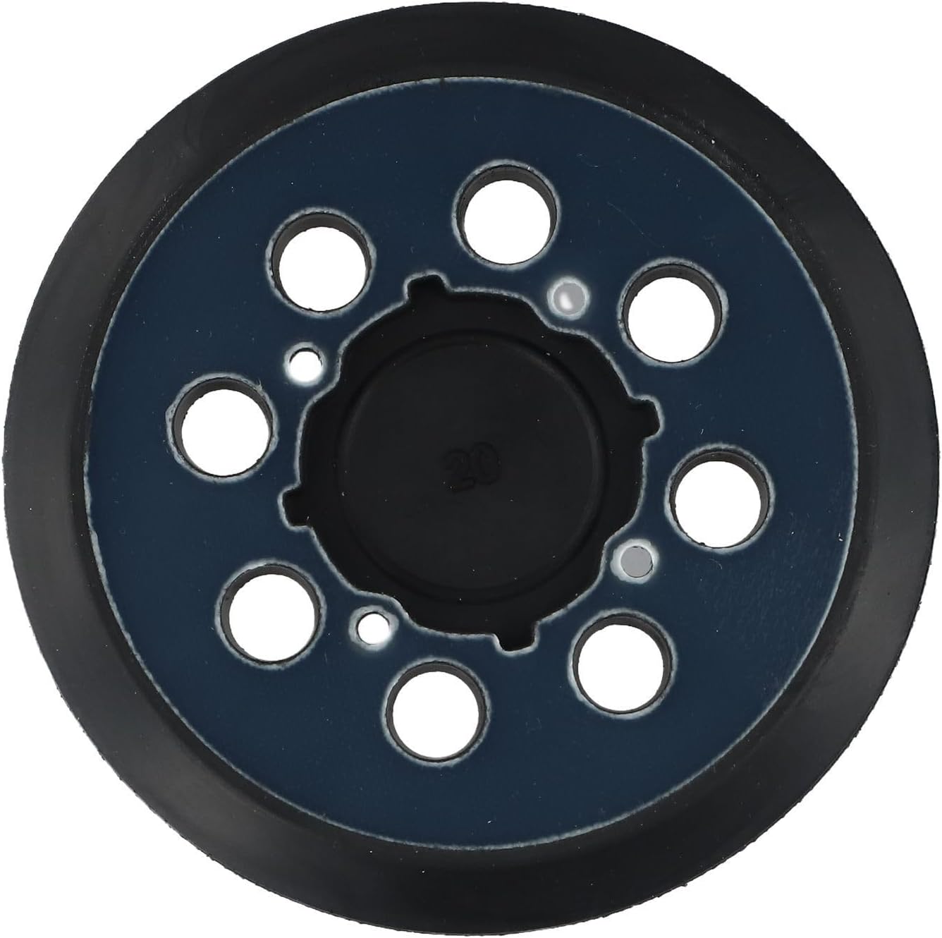 5 Inch Replacement Sander Pad CMCW220B & CMEW231, 8-Hole Hook & Backing with Rubber, Engineering Base Random Sanders