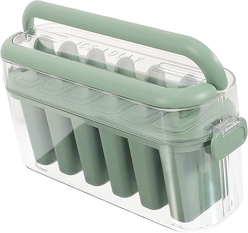 Miniatura 4 de BESPORTBLE 2pcs Popsicle Mold Ice Ball Molds Ice Cube Mold Tuile Molds Silicone Popsicle Silicone Molds Molde De Para Resina Ice Cube Silicone Molds