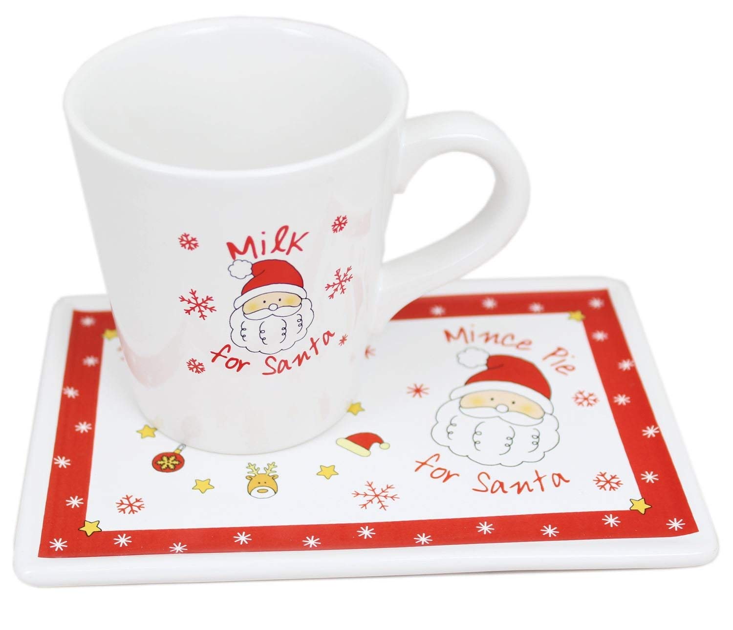Christmas Milk And Mince Pie For Santa Mug And Plate Desertcart