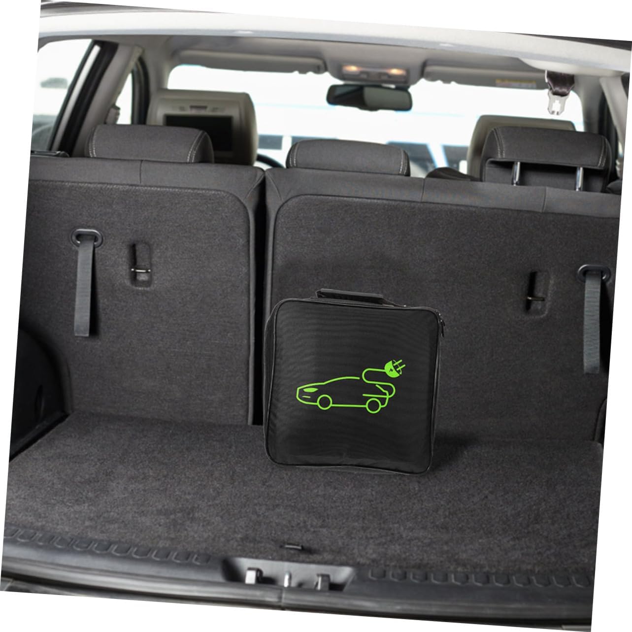 2pcs Portable Car Charging Storage Bag Wire Organizer Car Cable Bags Zipper Rv Hose