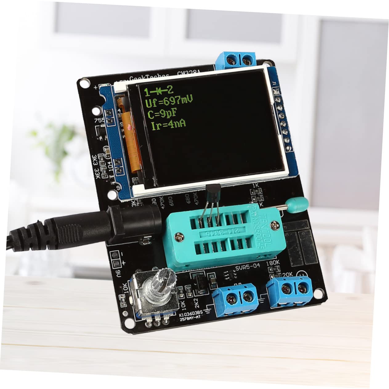 Buy Capacitors Tpm Chip Capacitor Tester Generator Capacitor Chip Display Battery Tester