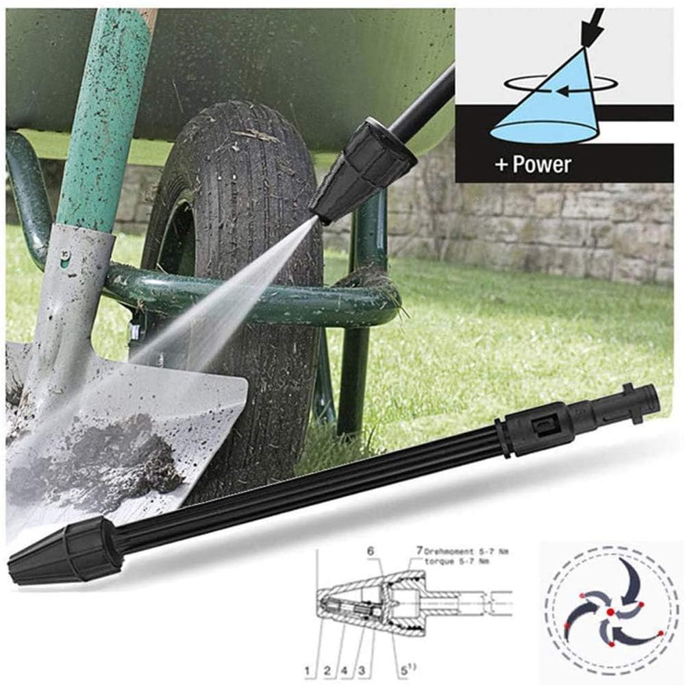 160Bar Rotabuse Compatible avec Karcher, Buse Rotative Compatible avec Parkside/Lavor/Spear and Jackson, Rotabuse K2 K3 K4 K5 K7 Accessoire pour Nettoyeurs Haute Pression