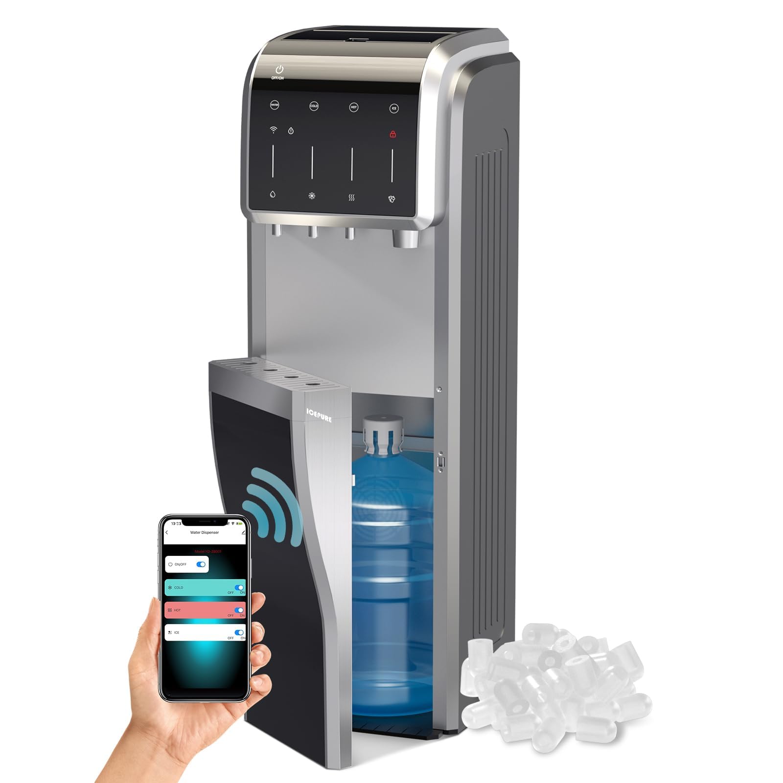 ICEPURE YD-ZB001 5-in-1 Ice Maker main unit
