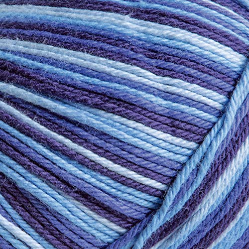 Image of Knit Picks Dishie Multi Worsted Weight 100% Cotton Yarn for Crocheting | 100g of multicolor variegated yarn in Cup and Saucer color